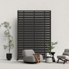 DSVIMOY Privacy Screens and Panels, Freestanding Outdoor Indoor Privacy Screen,Patio Decorative Privacy Screen, Black, 48.31"*15.75"*70.75" - 2 of 4
