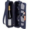 NCAA West Virginia Mountaineers Wine Cooler with Glasses, Napkins and Corkscrew - 2 of 4