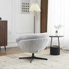 NicBex Swivel Chair Accent Chair with Removable Cushion Comfy Chair Living Room Chair for Reading Room, Bedroom, Office - 4 of 4