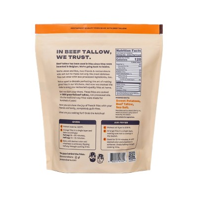 Jesse & Ben's Sweet Potato Tallow House-Cut Fries - 14oz