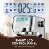 20-bar Coffee Maker, Stainless Steel Espresso Machine with Milk Frother, Adjustable Temp,Single/Double cup Brewing Filter,Fit for Lattes & Cappuccinos - 2 of 4