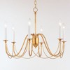 Maxim Lighting Plumette 6 - Light Chandelier in  Gold Leaf - 3 of 4