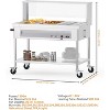 Coucheta 9-Pan Commercial Food Warmer, 72 QT Stainless Steel Steam Table with Locking Wheels & Digital Display, 1500W Electric Bain Marie - 2 of 4