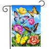 Briarwood Lane Spring Garden Flag 12x18 For Outdoor Butterflies and Tulips For Spring Garden Flag Flags For Outside - 4 of 4