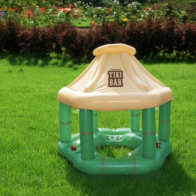 Pool Central Inflatable Swimming Pool Floating Tiki Bar - Thumbnail 3