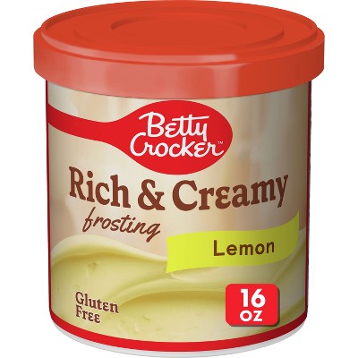 Betty Crocker Lemon Frosting - 16oz