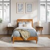 AFI Furnishings Becket Twin XL Solid Wood Low Profile Platform Bed, Light Toffee - 3 of 4