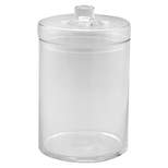 Diamond Star Glass Apothecary Jar with Lid Clear (12.5"x8")