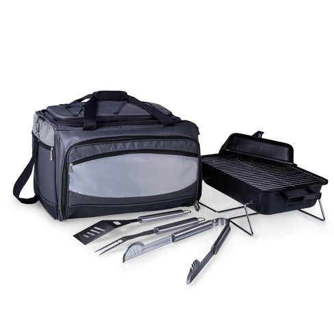 Picnic Time 3 Piece BBQ Set with Tote