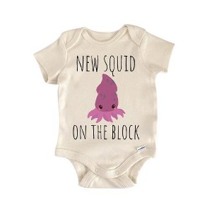 Squid Octopus Ocean - Baby Boy Girl Clothes Infant Onesie® Funny Cute Newborn GS1 - 1 of 1