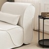 CAVINAS Velvet Recliner Single Seat Comfortable Lounge Chair Sofa Design Sofa with Waist Pack Padding - 4 of 4