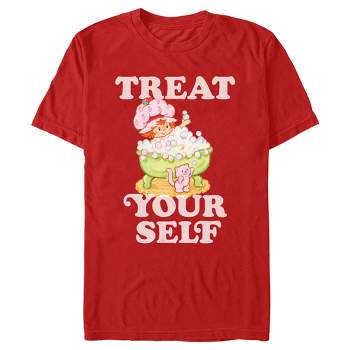 Men's Strawberry Shortcake Treat Yourself Bubble Bath T-Shirt