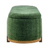 New Pacific Direct Ayleen Chenille Storage Bench - 3 of 4