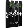 Northlight Garden Ma Ma Picket Fence Wooden Wall Sign - 19.25" - 3 of 4