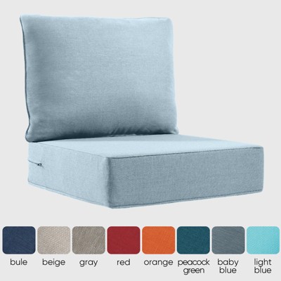 baby blue cushion