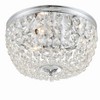 Crystorama Lighting Nola 3 - Light Flush Mount in  Polished Chrome - 2 of 3