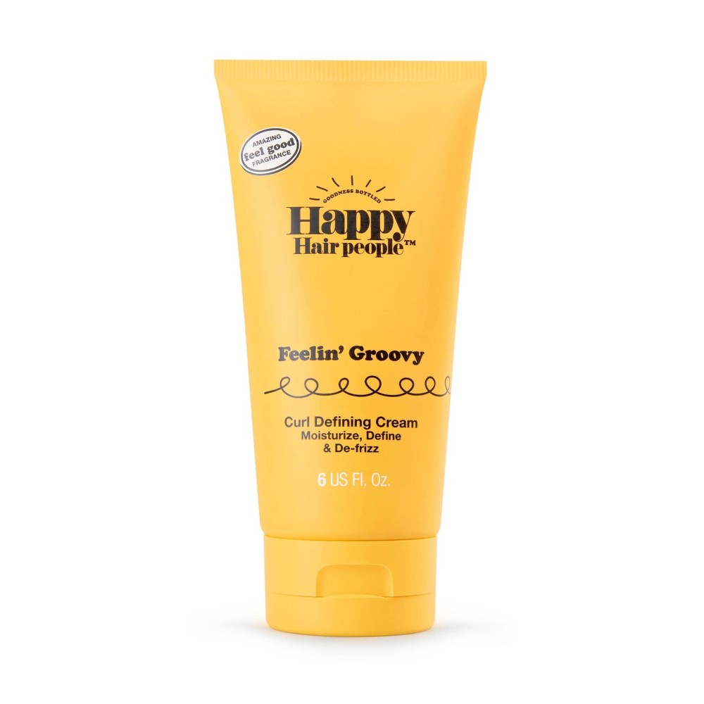 Happy Hair People Feeling Groovy Curl Defining Hair Cream - 6 fl oz