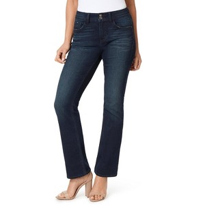 Angels Forever Young Women's Curvy Bootcut Mid-Rise Jeans Available in Standard and Plus Sizes - 1 of 3