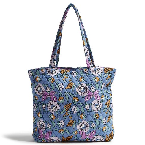 Vera Bradley Women s Outlet Cotton Small North South Tote Wild Prairie Target