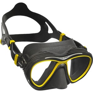 Cressi Quantum Dive Mask - Anti-Fog Thermoregulation Tech, Enhanced Downward Vision, Compact Italian Design - 1 of 3
