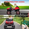 24V Ride On Truck Car for Kids 2 Seater Licensed Mercedes Benz Toddles Electric Car Ride On Toy with Remote Control - 4 of 4