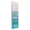 Stupell Industries Timeless As Tides Beach Phrase, 7" x 17" - 3 of 4