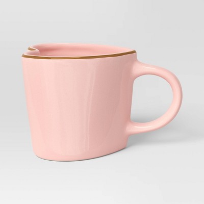 Bioworld Kirby 18 Oz Pink Sculpted Ceramic Character Mug