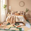 Lahome GST Contemporary Bohemian Abstract Short Pile Velvet Rectangular Indoor Area Rug - 2 of 4
