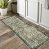 Modern Abstract Runner Rug 2x6 Machine Washable Non-Slip Rug for Hallway Soft Low Pile Runner Foldable Non Shedding Contemporary Kitchen Rug - 2 of 4