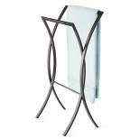 Onda Double Towel Stand Matte Black - Better Living Products