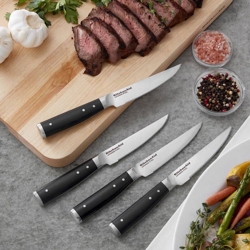 KitchenAid 4pc Triple Rivet Steak Knife Set, 3 of 4