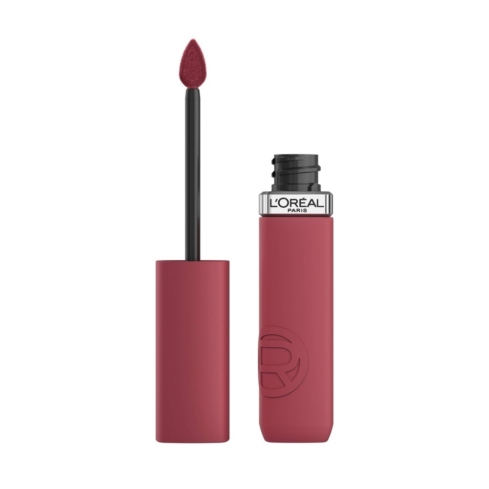 Photos - Lipstick & Lip Gloss LOreal L'Oreal Paris Infallible Matte Resistance Liquid Matte Lipstick - 665 First Move - 0.16 fl oz 
