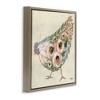 Stupell Industries Vintage Chicken with Floral Body, 18" x 18" - 3 of 4
