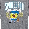 Boys' - SpongeBob SquarePants - Spongebob Slugger Pants Long Sleeve Graphic T-Shirt - image 2 of 4