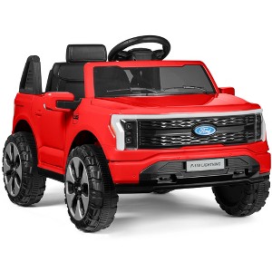 Best Choice Products Kids 12V Ride On Car Officially Licensed Ford Lightning Truck w/ Remote, LED Lights - 1 of 4
