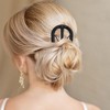 Unique Bargains U-shaped Hair Pin 3.94"x1.50" 1 Pc - 2 of 4