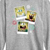 Boys' - SpongeBob SquarePants - Christmas Photo Collage Long Sleeve Graphic T-Shirt - 2 of 4