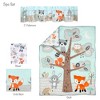 Bedtime Originals Woodland Friends Animals Mint/Gray 5-Piece Crib Bedding Set - 2 of 4
