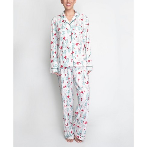 Hanes Cardinal Pajama Set Bird Cages Medium Target