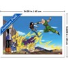 Trends International Dragon Ball Z: Cell Saga - Battle Framed Wall Poster Prints - 3 of 4