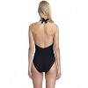 Women's Lavish Elegance V-neck Halter Swimsuit - Profile By Gottex - 2 of 3