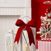 Red Wired Holiday Bow (Set of 2) - 2 of 4