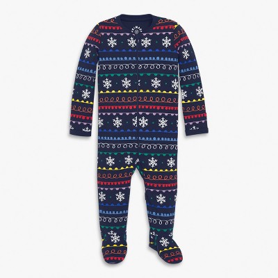 Primary Baby Organic Zip Footie