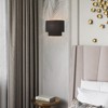 Livex Lighting Bainbridge 1 - Light Wall Light in  Black - 2 of 4