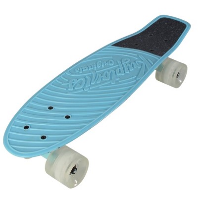 Kryptonics 22.5" Originals Sky Cats Skateboard - Blue