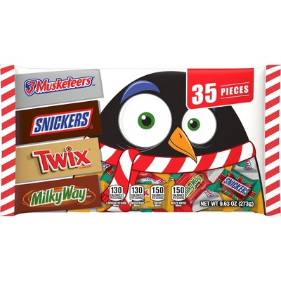 Mars Mixed Holiday Minis Variety Pack - 9.63oz/34ct