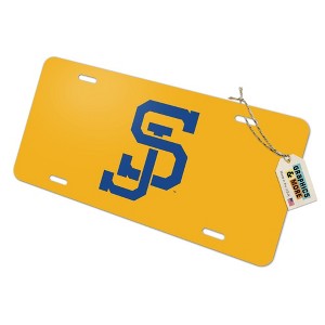 San Jose State University Secondary Novelty Metal Vanity Tag License Plate - 1 of 4