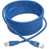Tripp Lite Cat6a Ethernet Cable 10G STP Snagless Shielded PoE M/M Blue 15ft (N262-015-BL) - 4 of 4