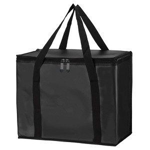 Unique Bargains Non-Woven Fabric Thermal Insulated Cool Warm Reusable Food Storage Bags 4 Pcs - 1 of 4