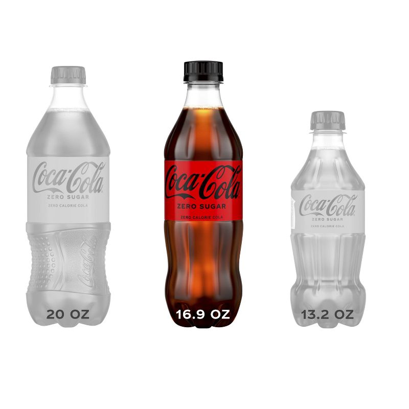 Coca-Cola Zero Sugar - 6pk/16.9 fl oz Bottles, 3 of 12